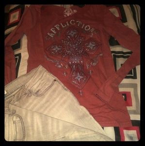 🎊🎊NWT AFFLICTION OUTFIT🎊🎊